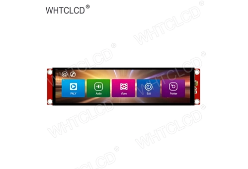 W0371U2496-C 3.71 Inch Capacitance Touch UART LCD Display