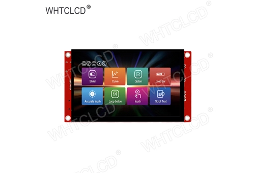 W043U4827-C 4.3 Inch Capacitive Touch Uart LCD Display