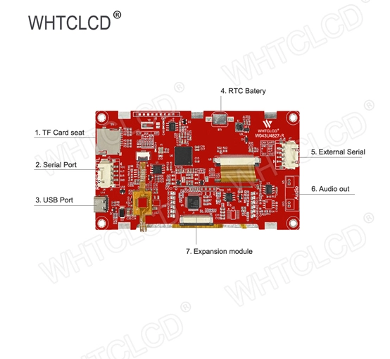 19 tft lcd color monitor