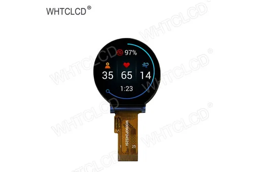 W0090R24S2SI 0.9 Inch Round TFT LCD
