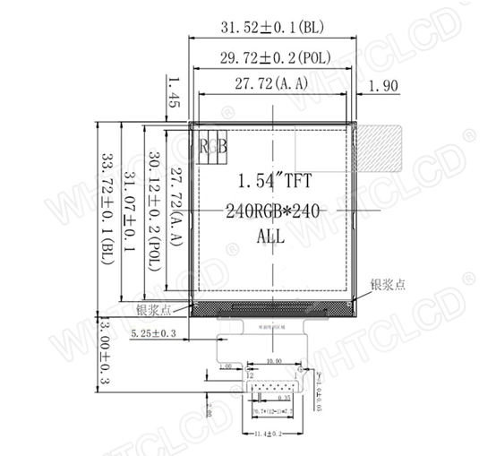 transparent tft display