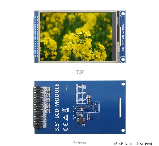 raspberry pi tactile screen