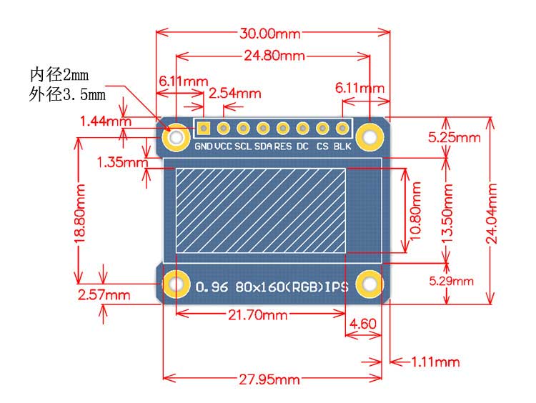 arduino lcd display pins 