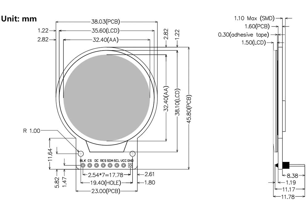 arduino multiple lcd displays