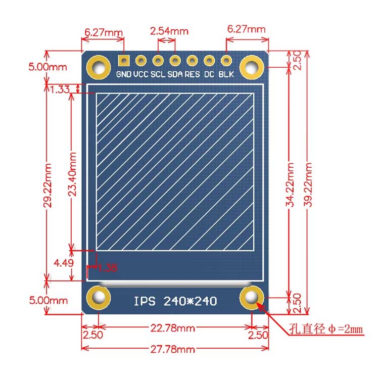arduino nano display lcd