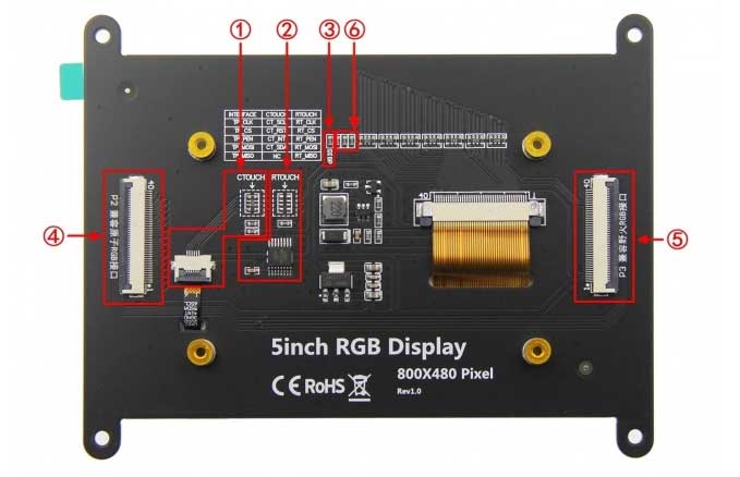 display lcd tft touch 3 5 raspberry pi