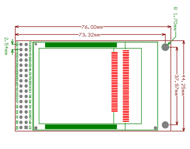 raspberry tft display 