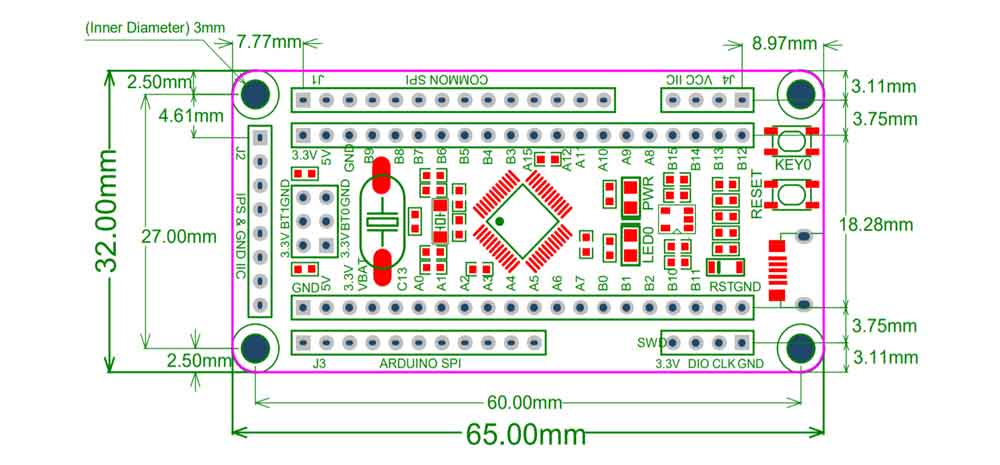 16 pin lcd display arduino