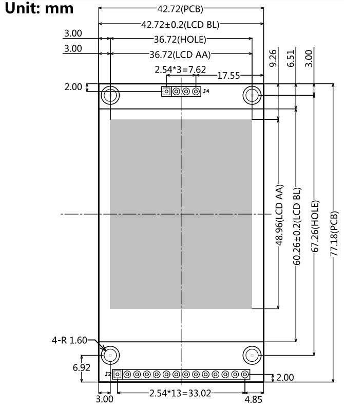 display lcd no arduino 