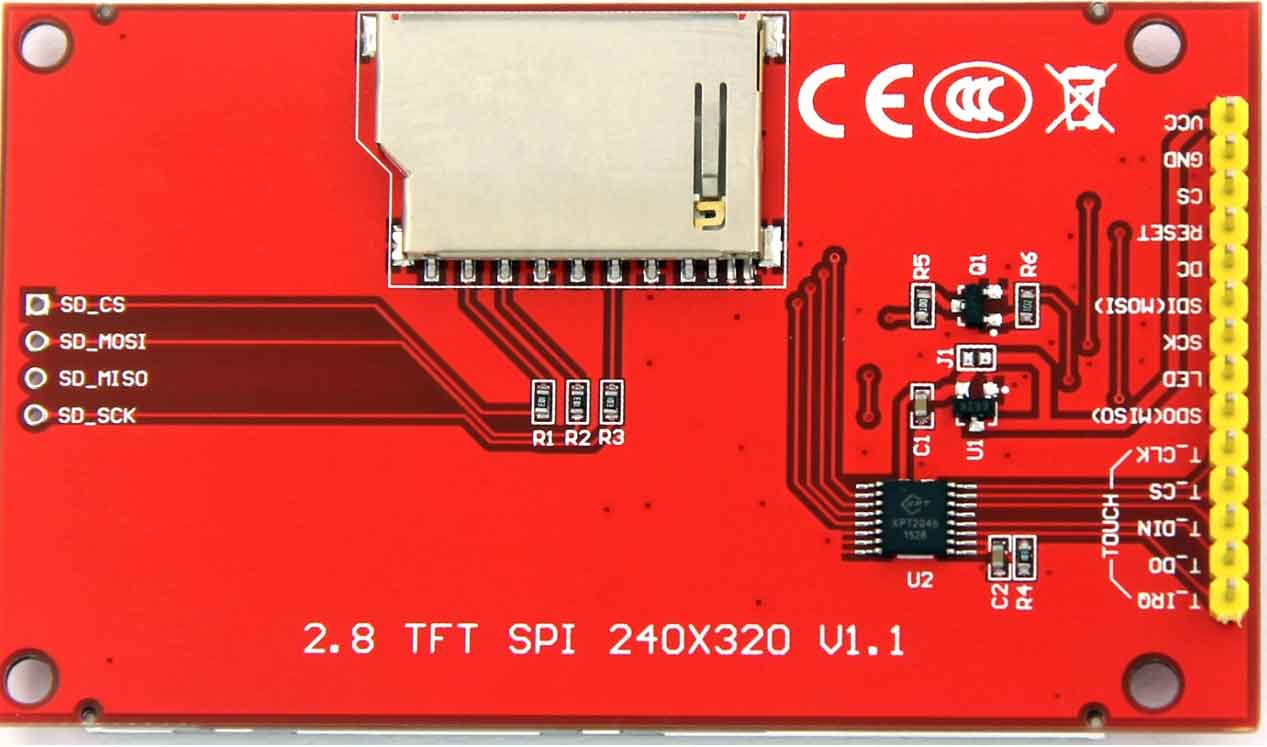 display lcd touch arduino