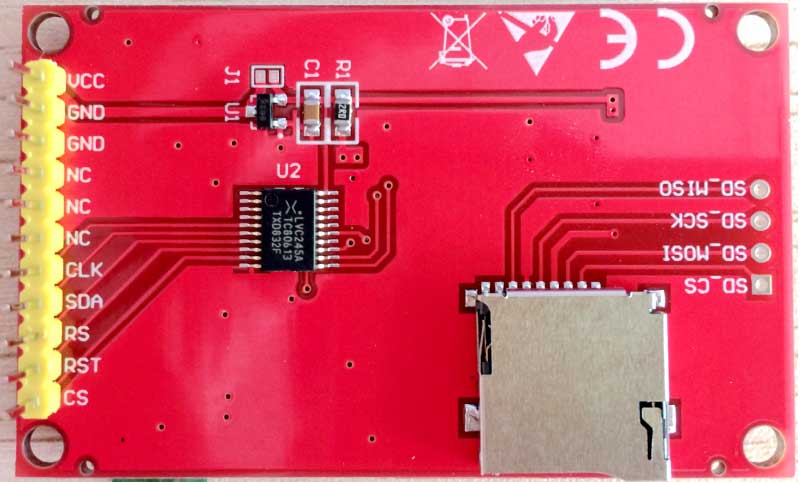 resistive touch overlay
