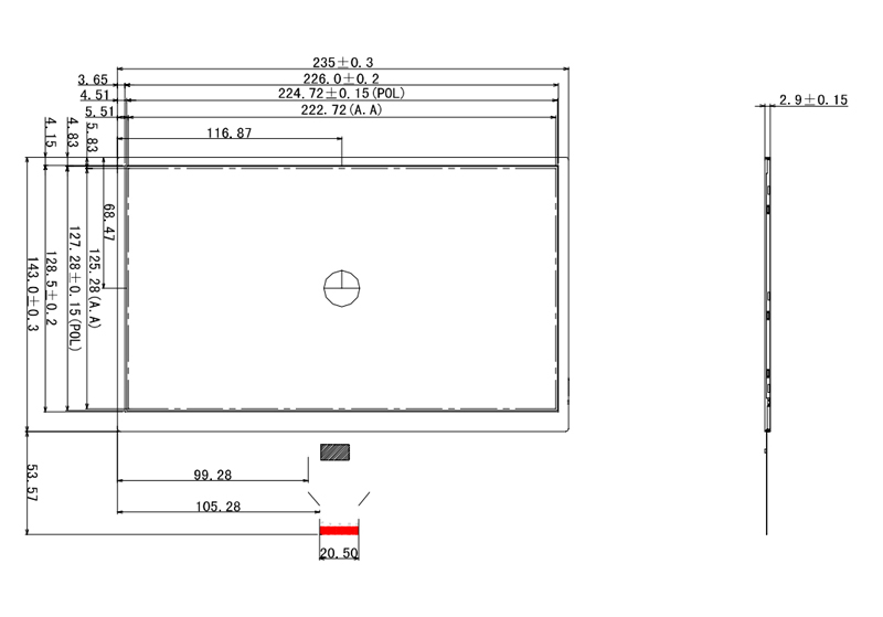 10.1 Inch IPS TFT LCD