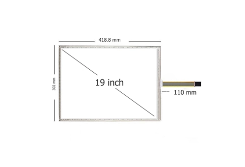 RXF-190001-01 19.0 Inch Resistive Touch Screen