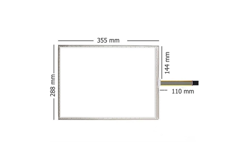 RXF-17003-01 17.0 Inch Resistive Touch Screen