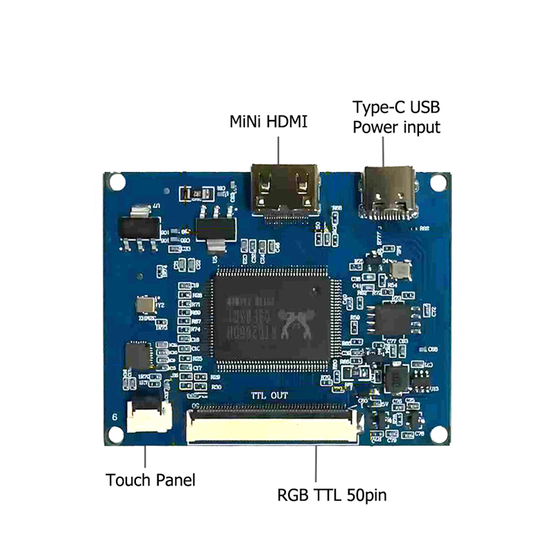 PCB800883 RGB TTL LCD Controller Board