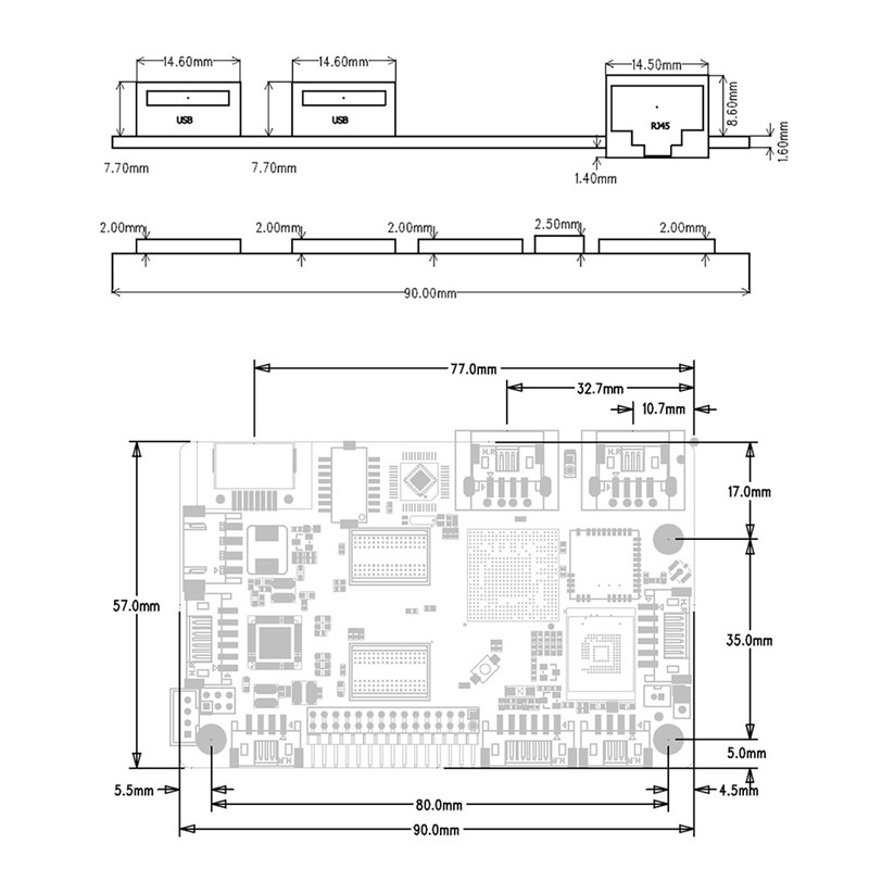 WH-A40I LVDS LCD Controller Board