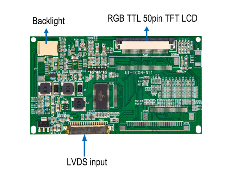 UT-TCON-N1.1 RGB TTL LCD Controller Board