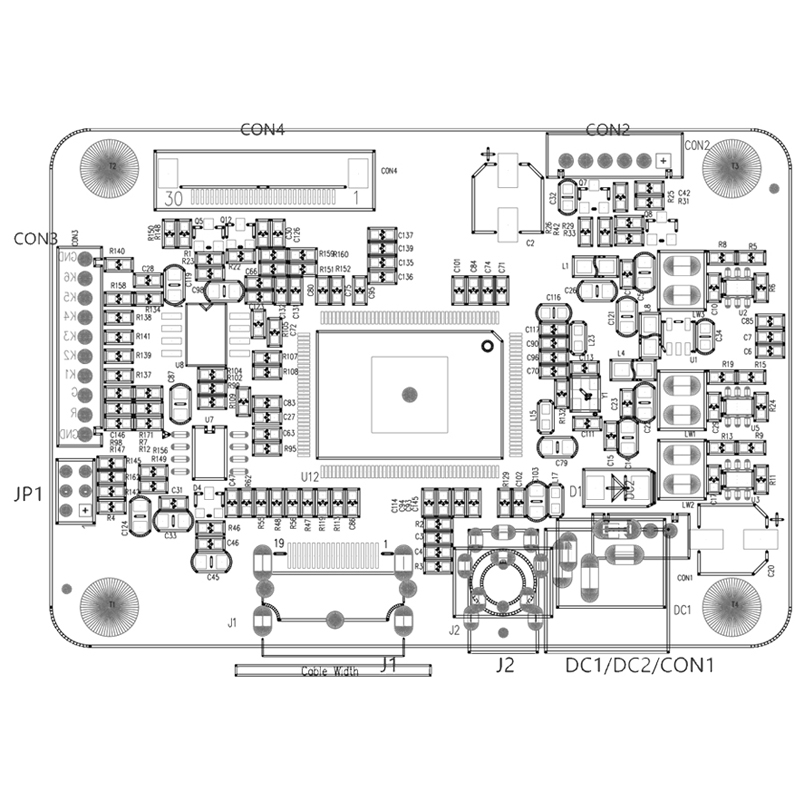 ND-EDP-141 EDP LCD Controller Board