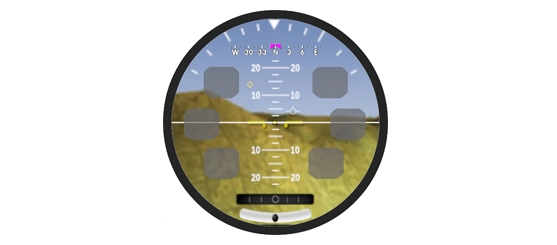Flight Simulator LCD Display Application